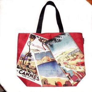 Lancome Cote D'Azure Reusable Shopping Tote NWOT